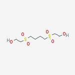 2,2'-(Butane-1,4-diyldisulfonyl)diethanol结构式