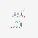 Structure of Methyl 2-amino-2-(3-fluorophenyl)acetate