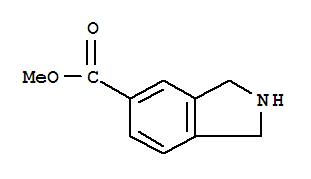 Structure of METHYL ISOINDOLINE-5-CARBOXYLATE
