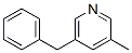 5-benzyl-3-methylpyridine结构式