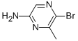 2-氨基-5-溴-6-甲基嘧啶结构式