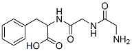 N-(N-glycylglycyl)-3-phenyl-DL-alanine结构式