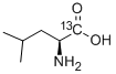 Structure of L-LEUCINE-1-13C