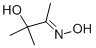 Structure of 3-HYDROXY-3-METHYL-2-BUTANONE OXIME