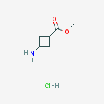 Structure of methyl trans-3-amino-cyclobutanecarboxylate hydrochloride
