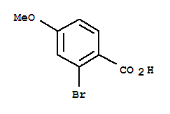 Structure of 2-bromo-4-methoxybenzoic acid