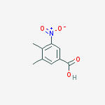 Structure of 3,4-Dimethyl-5-nitrobenzoic acid