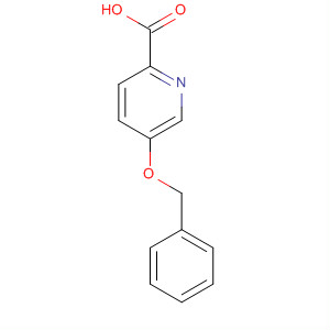 2-Pyridinecarboxylic acid, 5-(phenylmethoxy)-结构式