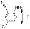 Structure of 2-amino-5-chloro-3-trifluromethyl-Benzonitrile