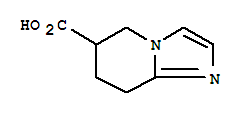 Structure of Imidazo[1,2-a]pyridine-6-carboxylicacid, 5,6,7,8-tetrahydro-