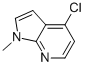 Structure of 4-CHLORO-1-METHYL-1H-PYRROLO[2,3-B]PYRIDINE