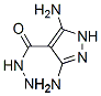 1H-Pyrazole-4-carboxylic  acid,  3,5-diamino-,  hydrazide结构式