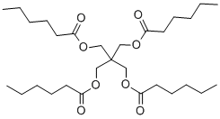 Structure of PENTAERYTHRITOL TETRAHEXANOATE