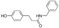 Structure of 3-(4-HYDROXYPHENYL)N-BENZYLPROPIONAMIDE&