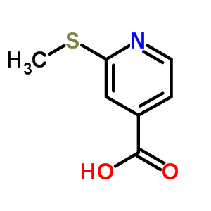 Structure of 2-(methylsulfanyl)isonicotinic Acid