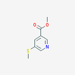 Structure of Methyl 5-(Methylthio)nicotinate