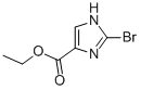 Structure of ETHYL 2-BROMO-1H-IMIDAZOLE-4-CARBOXYLATE