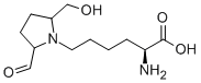 Structure of 2-formyl-5-(hydroxymethyl)pyrrole-1-norleucine