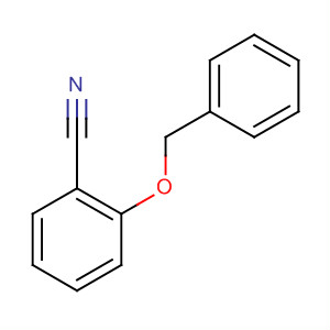Structure of Benzonitrile, 2-(phenylmethoxy)-