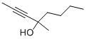 4-METHYL-2-OCTYN-4-OL结构式