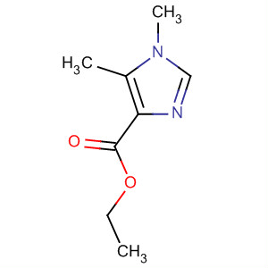 1H-Imidazole-4-carboxylic acid, 1,5-dimethyl-, ethyl ester结构式