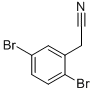 Structure of 2,5-DIBROMOBENZENE ACETONITRILE