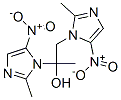 1-Methyl-1,2-bis(2-methyl-5-nitro-1H-imidazol-1-yl)ethanol结构式