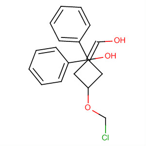Benzene,1,1'-[[2-(chloromethoxy)-1,3-propanediyl]bis(oxymethylene)]bis-结构式
