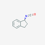 Structure of (R)-(-)-1-INDANYL ISOCYANATE