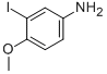 Structure of 3-IODO-4-METHOXYANILINE