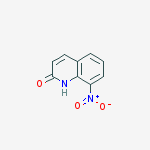 Structure of 8-nitroquinolin-2(1H)-one
