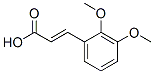 Chemical structure of 2,3-Dimethoxycinnamic acid