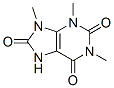 Structure of 7,9-dihydro-1,3,9-trimethyl-1H-purine-2,6,8(3H)-trione