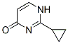 Structure of 4(3H)-Pyrimidinone,2-cyclopropyl-