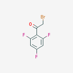 Structure of 2,4,6-Trifluorophenacyl bromide