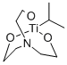 Structure of TITANIUM(IV) (TRIETHANOLAMINATO)ISOPROPOXIDE