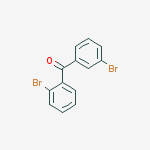 2,3-DIBROMOBENZOPHENONE结构式