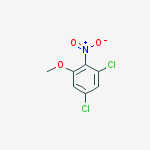 1,5-Dichloro-3-methoxy-2-nitrobenzene结构式