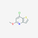 Structure of 7-Chloro-5-methoxythieno[3,2-b]pyridine