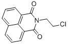 Structure of N-(2-CHLOROETHYL)-1,8-NAPHTHALIMIDE