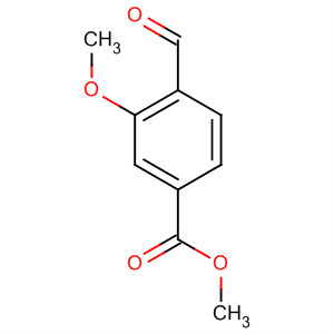 Benzoic acid, 4-formyl-3-methoxy-, methyl ester结构式