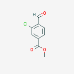 Structure of Methyl 3-chloro-4-forMylbenzoate