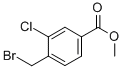 Structure of METHYL 4-(BROMOMETHYL)-3-CHLOROBENZOATE