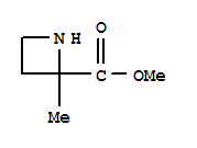 Structure of 2-Azetidinecarboxylicacid, 2-methyl-, methyl ester