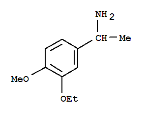 Structure of BENZENEMETHANAMINE, 3-ETHOXY-4-METHOXY-ALPHA-METHYL-