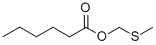 Structure of METHYLTHIOMETHYL HEXANOATE