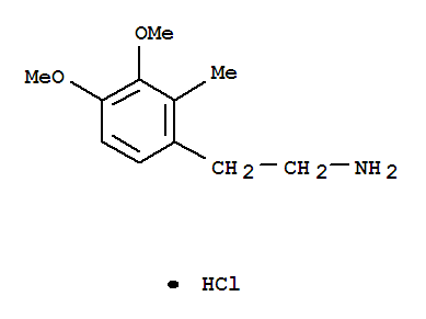 2-(3,4-dimethoxy-2-methylphenyl)ethanamine结构式