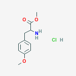 Structure of methyl O-methyltyrosinate