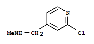 Structure of N-[(2-Chloropyridin-4-yl)methyl]-N-methylamine