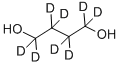 Structure of 1,4-BUTANEDIOL-1,1,2,2,3,3,4,4-D8
